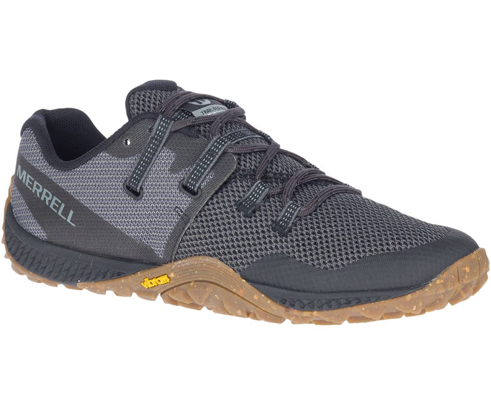 Merrell Sneakers Dame - Trail Glove 6 - Sort - NBU678539